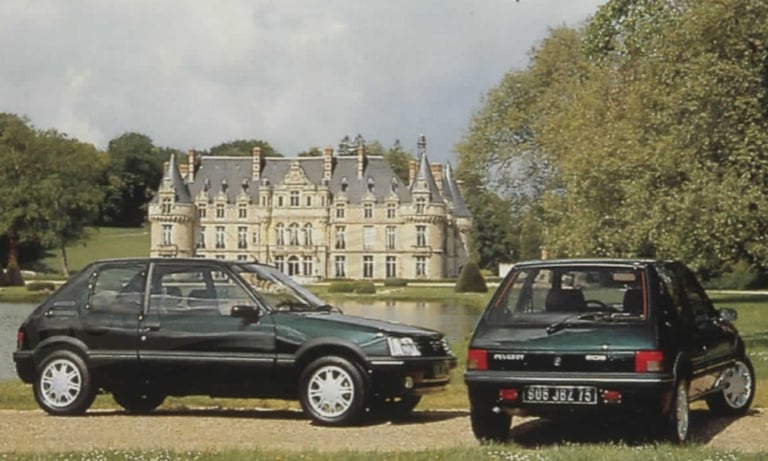 peugeot 205 gentry 19921 vert sorrento