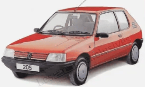 Brochure Peugeot 205 Trio