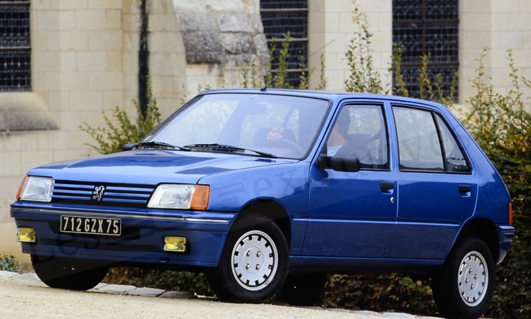 Peugeot 205 electrique phase 2