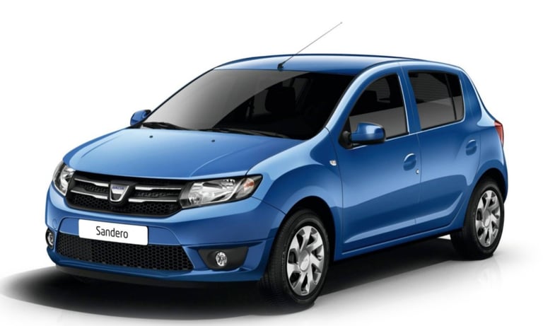 Dacia Sandero for hire