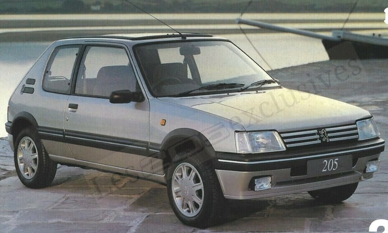 Brochure Peugeot 205 STDT