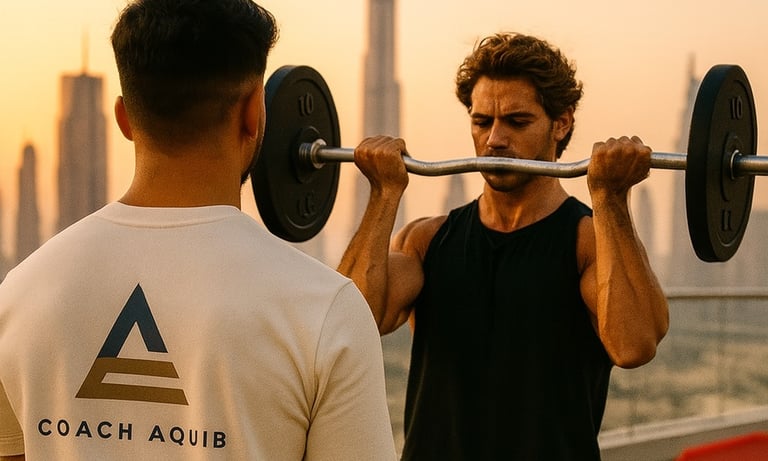 best personal trainer in al ain and dubai