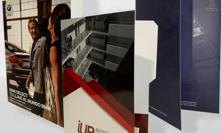 Folders, papeleria impresa carpetas impresas