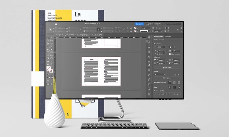 Publicamos tu libro. Servicios de corrección ortotipográfica, maquetación y diseño. Ed. Contraforma.