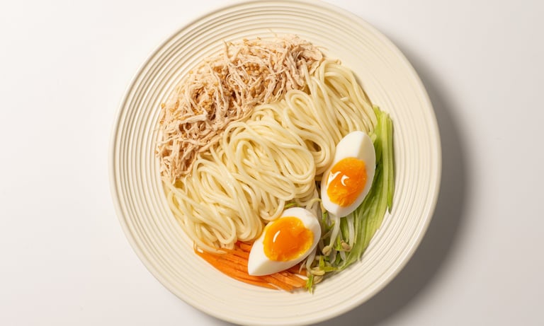 Cold Noodles with Shredded Chicken – Halal Noodle Restaurant NYC