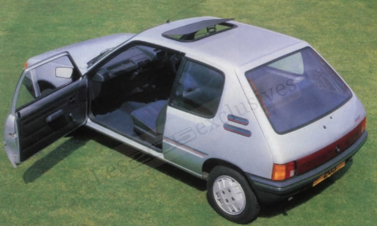 Brochure Peugeot 205 Junior