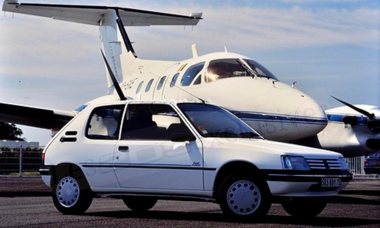 Peugeot 205 sacré numéro (photo d'archive)