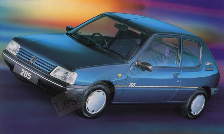 Brochure Peugeot 205