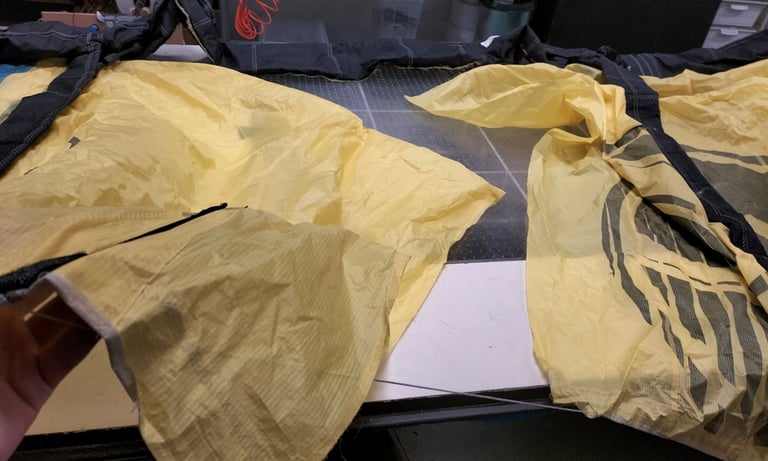 Kite reparatie bij Sisu Repair