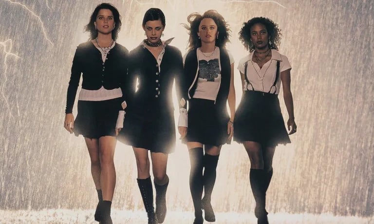 Affiche promotionnelle du film Dangereuse Alliance (The Craft) 1996