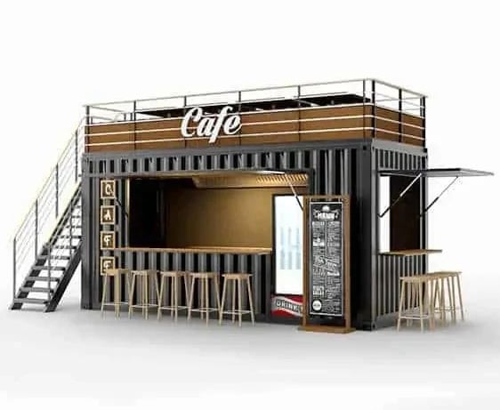 KONTEYNER KAFE ÇÖZÜMLERİ  Şık, taşınabilir ve hızlı kurulan bir kafe hayal edin! Container Ata’nın k