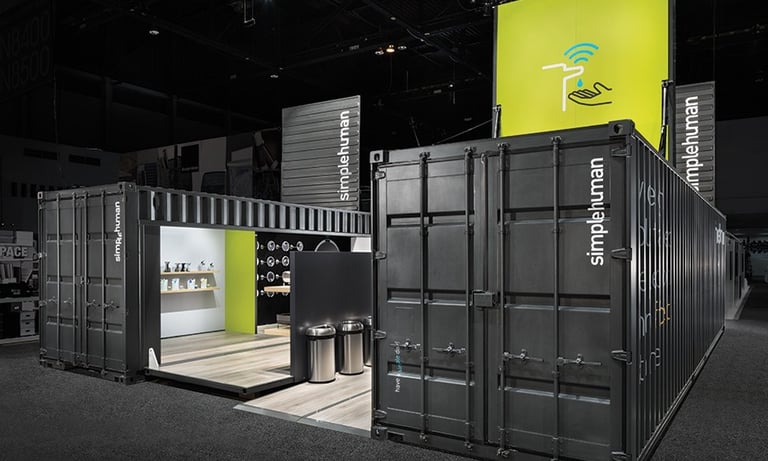 FUAR ALANLARI İÇİN KONTEYNER STAND ÇÖZÜMLERİ  Hızlı kurulum, şık tasarım ve tam markanıza özel çözüm