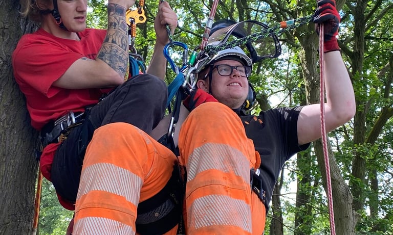 Tree Aerial rescue