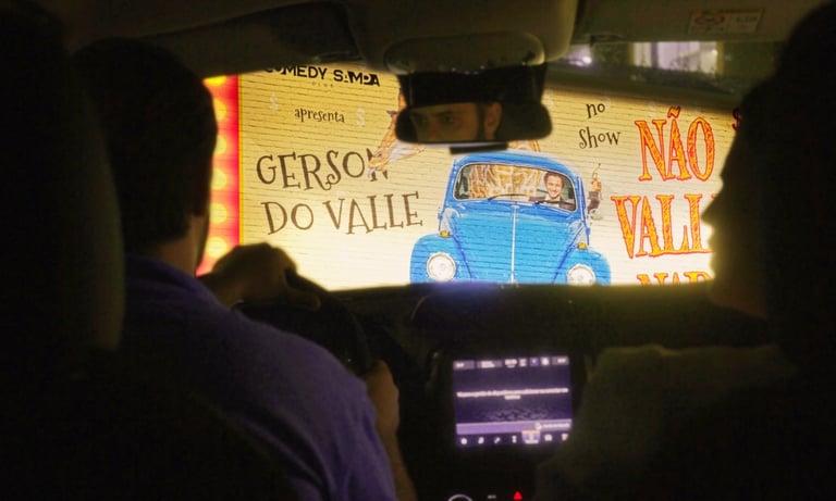 Arte para cena do "Stand Up o Filme".