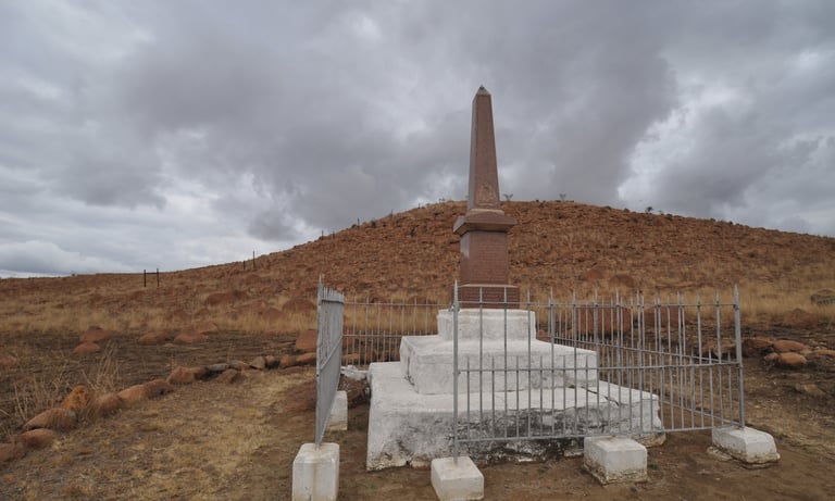 isandalwana battlefield site, Mnqunyeni, South Africa