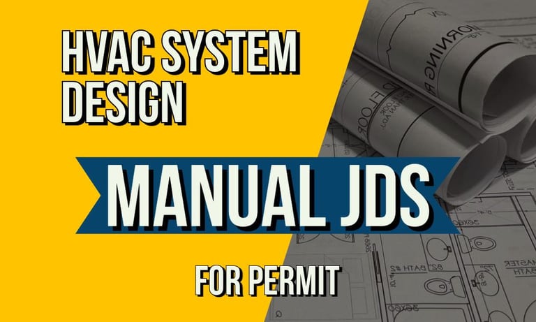 B&B System Design LLC Manual JDS services : Manual J, Manual S, Manual D, Radiant Design, Rescheck, Material Takeoff