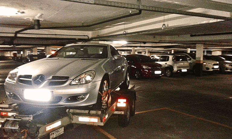 Guincho 24h, guincho para garagem sub solo