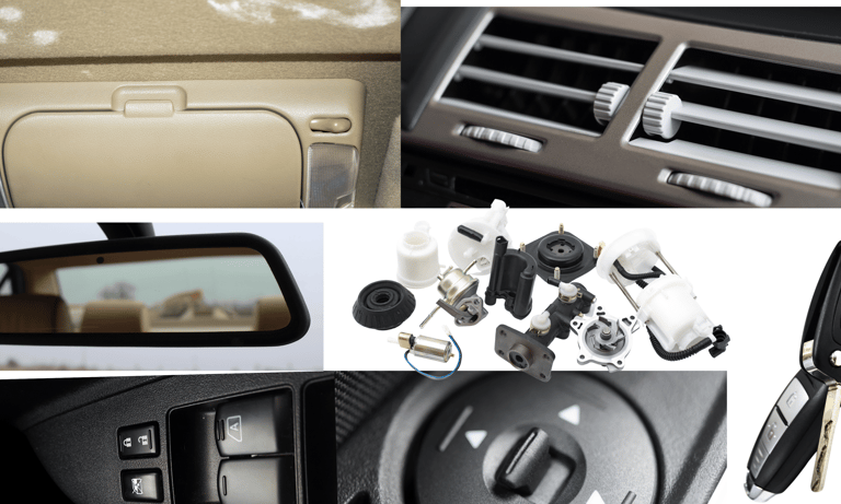 Automobile plastic injection mold parts 