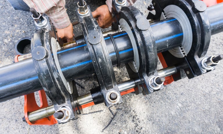 arpan hdpe pipes jointing