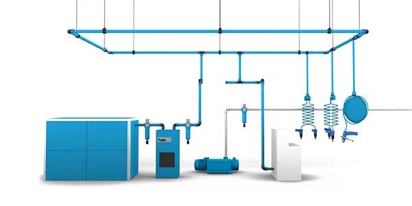 compressed air network