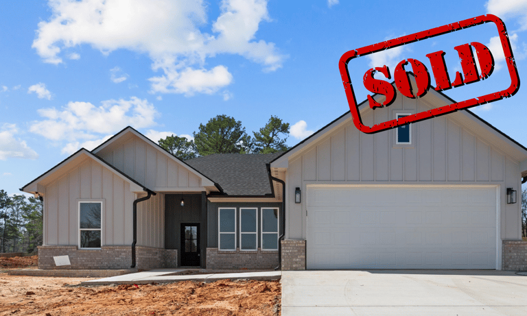 troup, texas home sold by builder dews custom homes