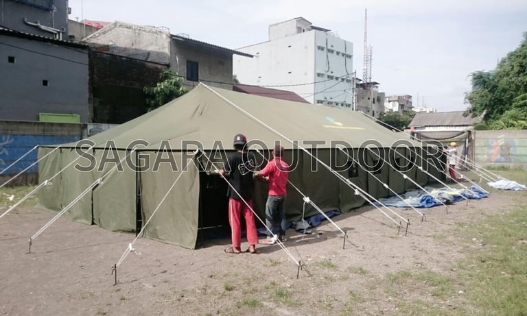 tenda pleton 6x14m