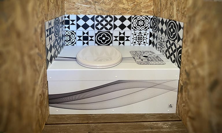 toilette sec, création originale sur-mesure par La Sagesse de la Matière