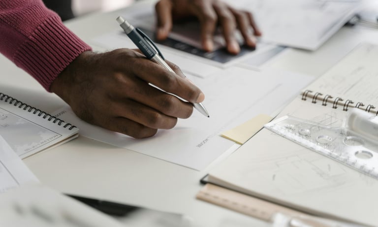 Planejando finanças para quitar dívidas
