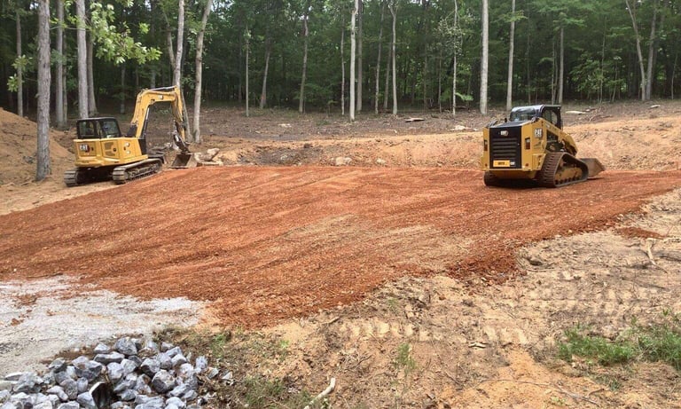 clearing and grading in Villa Rica, ga