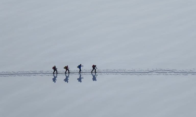 ski touring for beginners in Seefeld