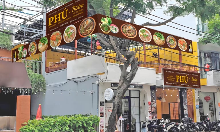 Phú Bistro - A warm and inviting restaurant in Nha Trang, Vietnam, specializing in Aussie Beef