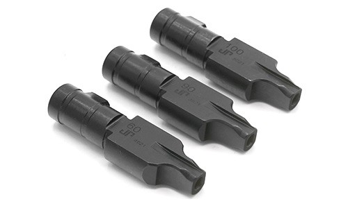 Verschiedene Steuerstücke für die JP5