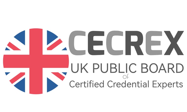 UK PUBLIC BOARD OF CERTIFIED CREDENTIAL EXPERTS
