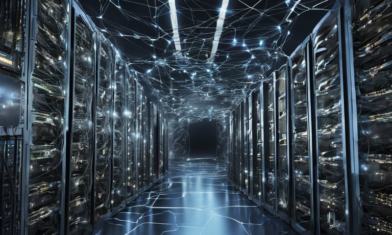 Salle serveur, baie informatique pour PME