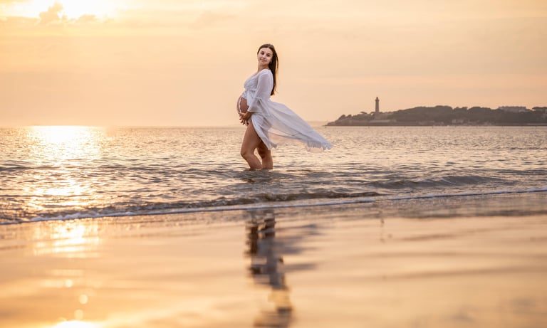 shooting grossesse charente maritime