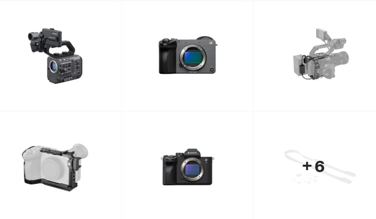 Sony FX6 & FX2, a7 IV