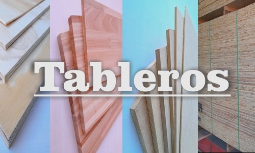 Tableros de compensadas, fenolicos, mdf
