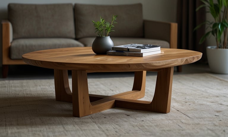 Japandi Style Coffee Table