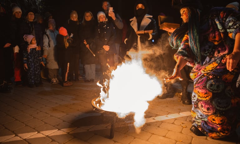 7jinn ugnies pasirodymai / ugnies šou vestuvėse / įmonių vakarėliuose ir miesto šventėse