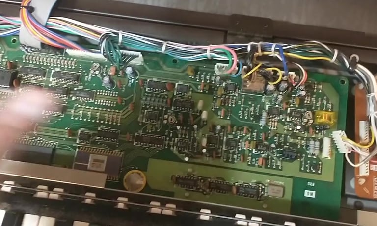 DX9 to DX7 Main Board Some Screw Holes