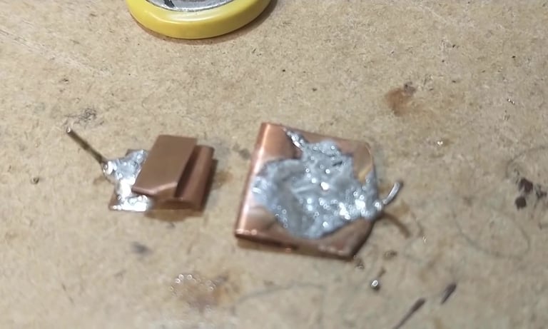 DX9 to DX7 Making Some Battery Terminals
