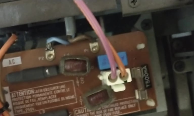 DX9 to DX7 Capacitor Replaced