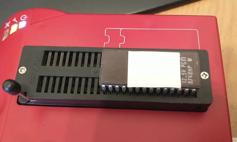 DX9 to DX7 Eprom Programmed Window Covered