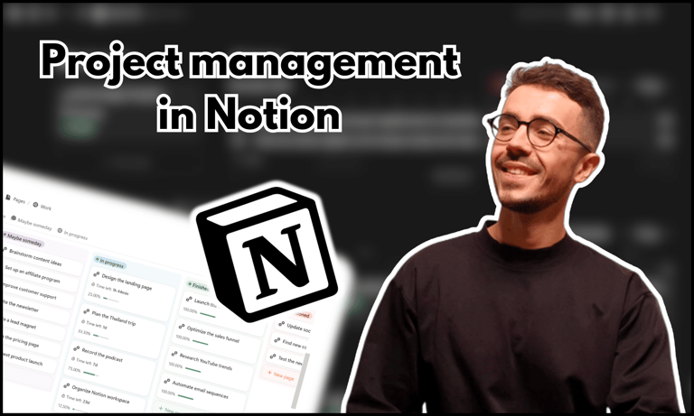 how to make a project roadmap plan in notion