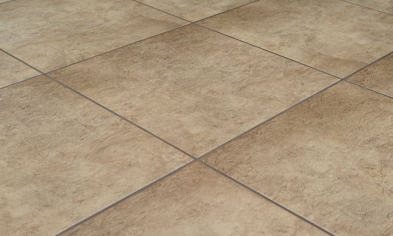 Professional 4-layer tile polishing by TOT Cleaning experts.