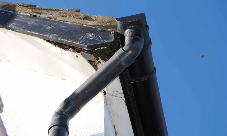 Soffit in need of repair