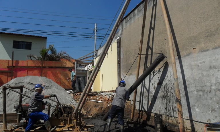 estaca strauss para alicerce