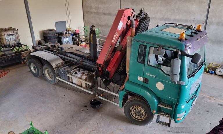 remise en etat camion grue, maintenance équipements mobile, vérin, camion, flexibles
