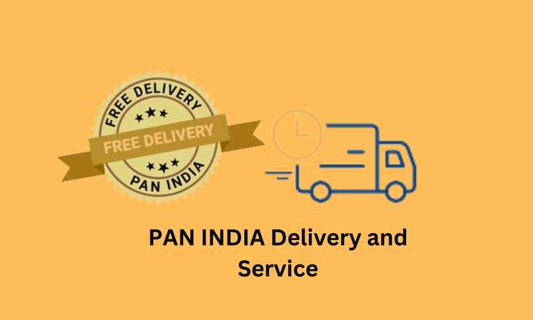 PAN India delivery through rapid and trusted courier partners 