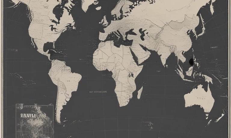 a clock and some balls on a blue surface